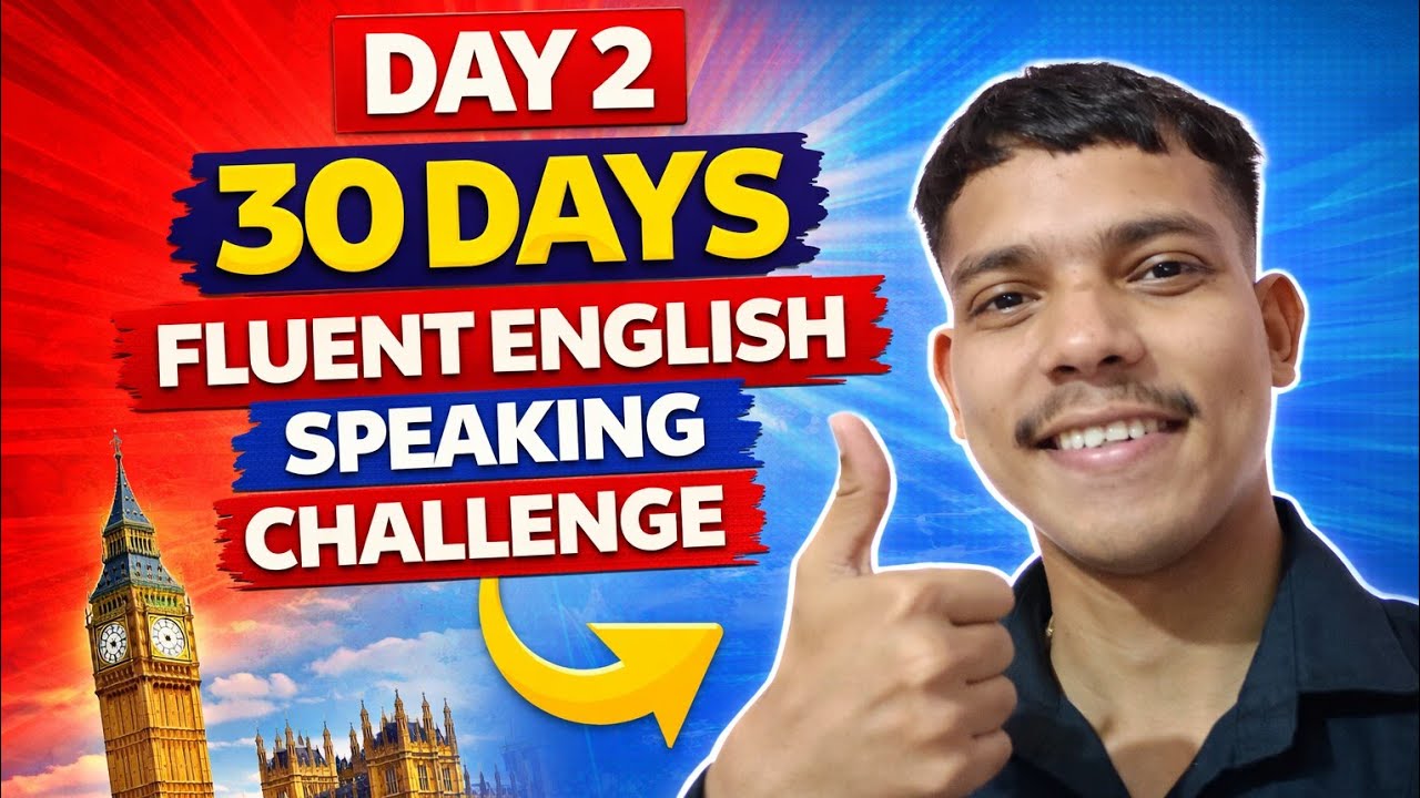 Day 2 | Fluent English Speaking Challenge | My Daily Routine Practice❤️😇