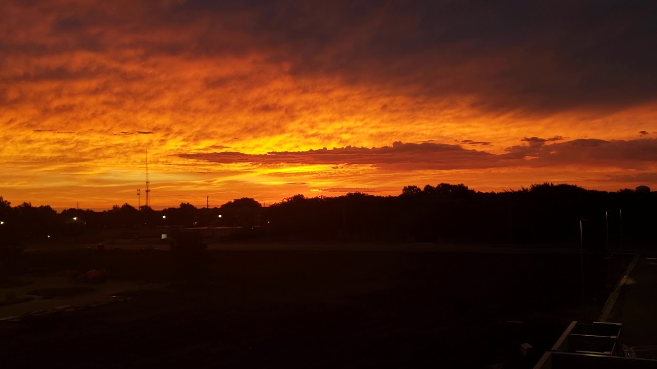 Time-Lapse Sunrise in Kansas