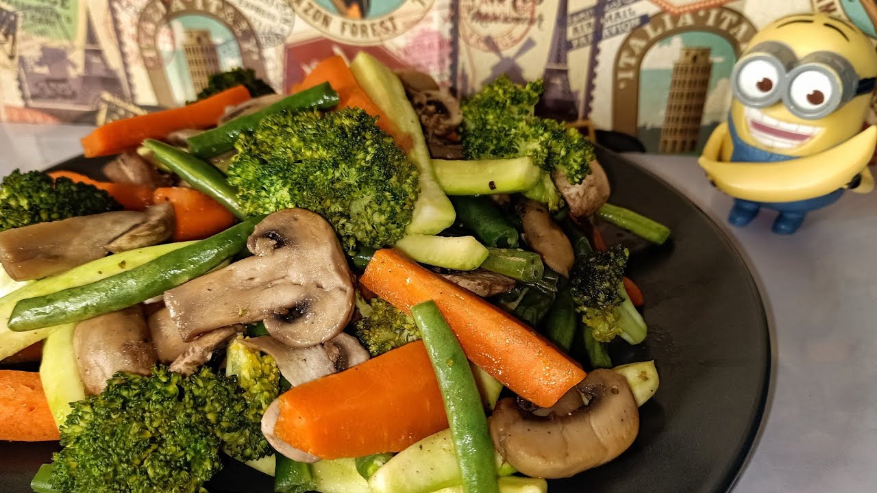 ألذ وأسرع خضار سوتيه - بدون سلق💃 و في طاسة واحدة 🥘 وفي عشر دقائق بس⌛- وبيُقطم زي ما بيقول الكتاب♥️