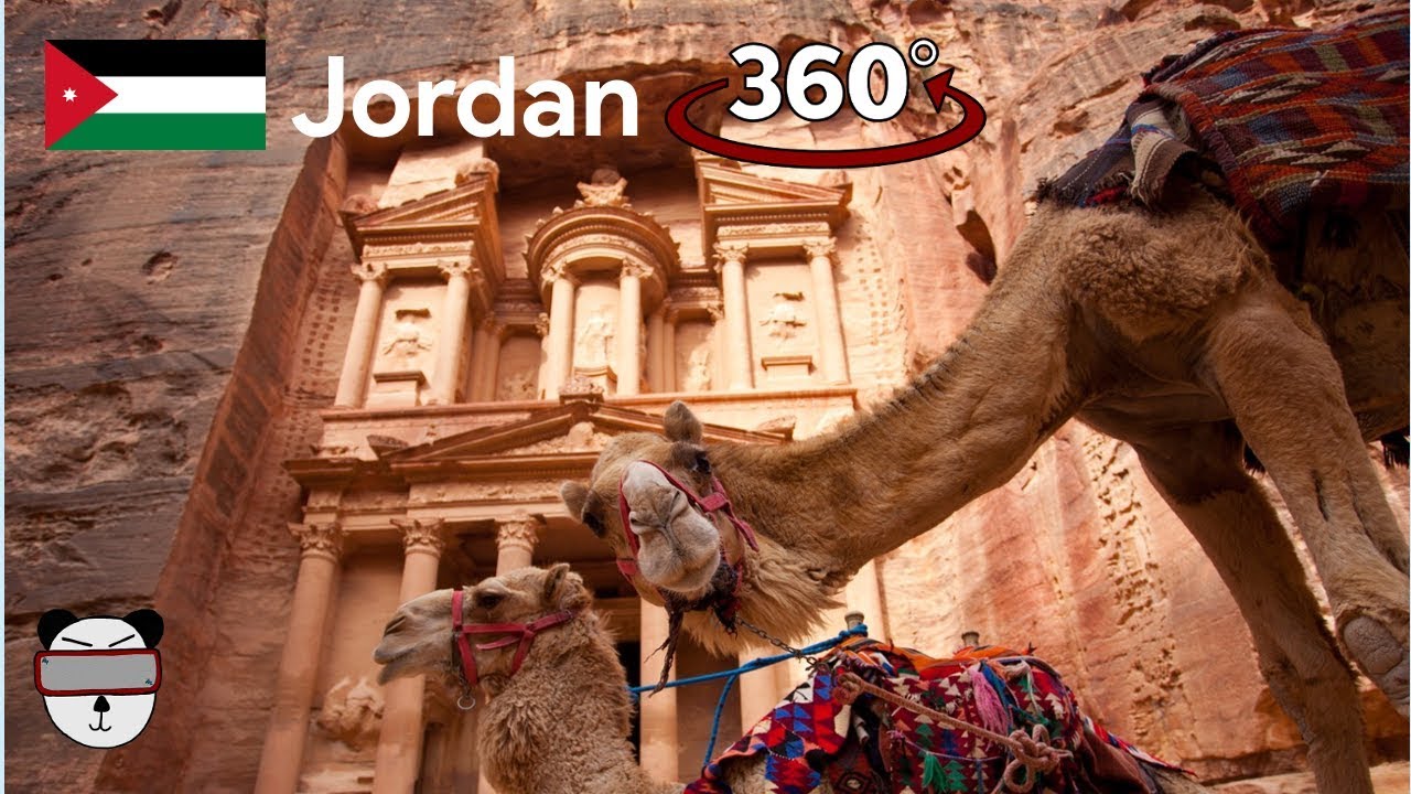 🇯🇴 360&deg; Petra Treasury (الخزنة&lrm;&lrm;) | Petra, Jordan