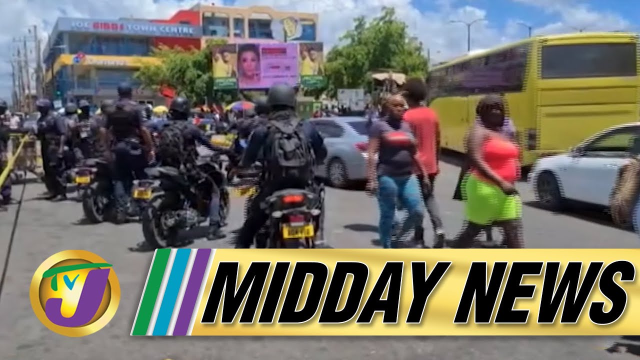 Chaos in Downtown Kingston Jamaica, 5 Dead | TVJ Midday News