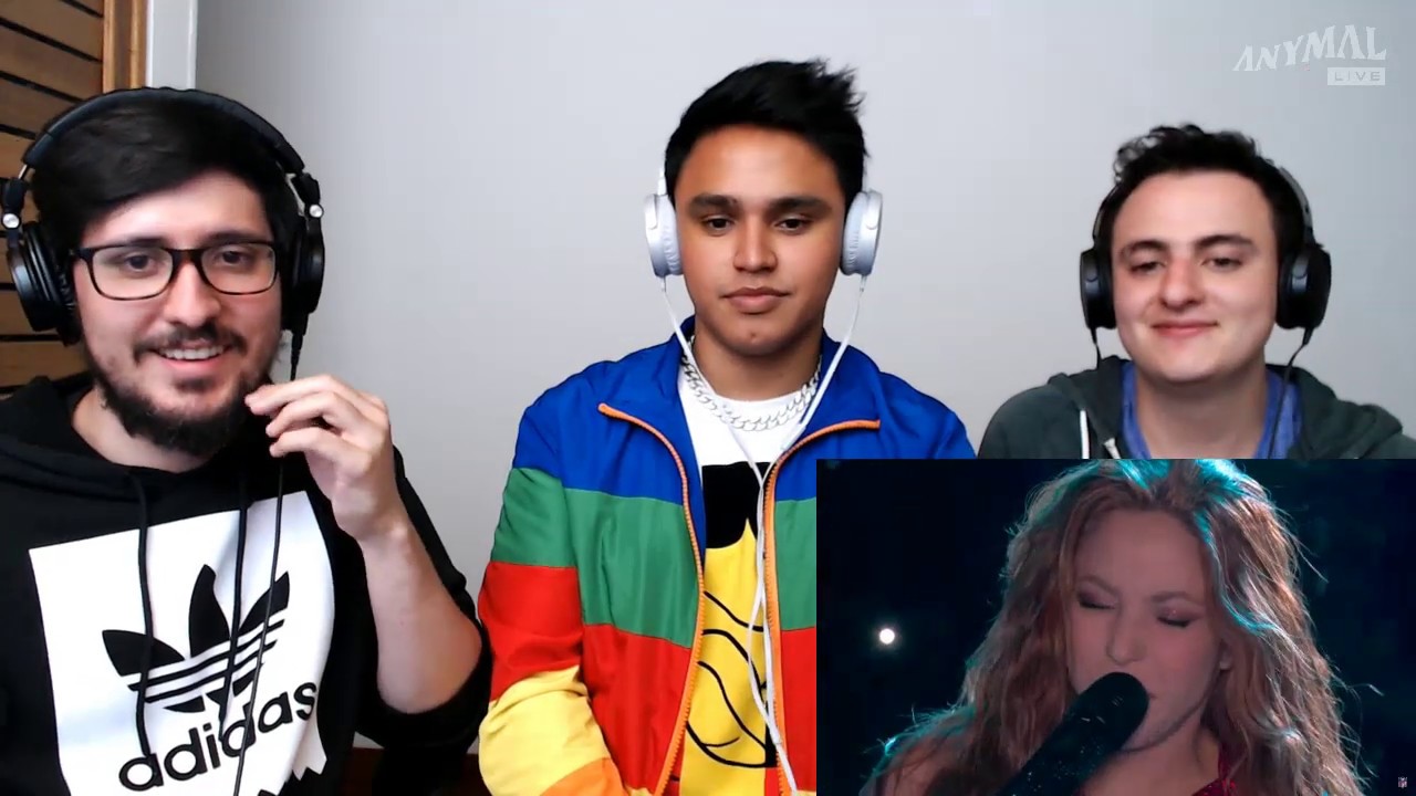 [Reacción] Shakira & J. Lo's - Super Bowl Show PARTE 1 - ANYMAL LIVE 🔴