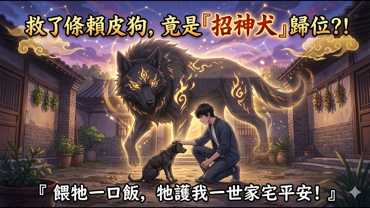 [MULTISUB] 救下一條渾身爛瘡的流浪狗，全村都說是不祥之兆，沒想到竟是傳說中的「招神犬」降世？餵牠半扇豬肉，牠還我一世繁榮！ | 一口氣看完 | 民俗傳奇 | 治癒爽劇