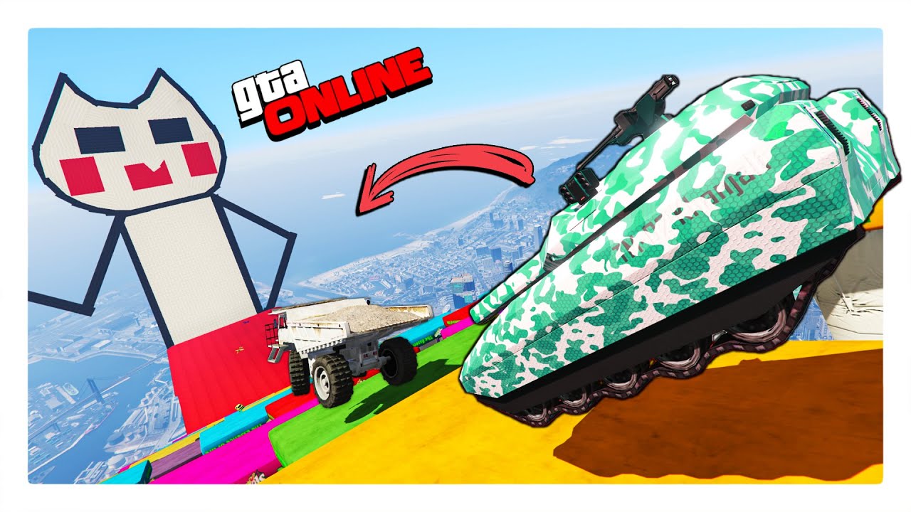 ДЫРЯВЫЙ СПУСК С НЕПРЕДСКАЗУЕМЫМИ ИСТОРИЯМИ В ГТА 5 ОНЛАЙН (GTA ONLINE)