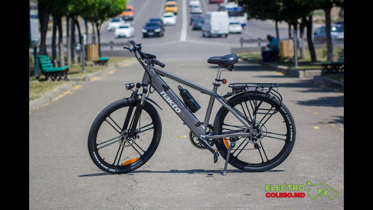 Bicicleta electrică NAKTO Ranger - Review COLESO.MD