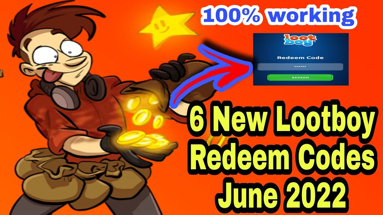 New 6 Lootboy Redeem Code 2022 || Lootboy  || Lootboy Codes 2022 || Codigos Lootboy ||Redeem Codes