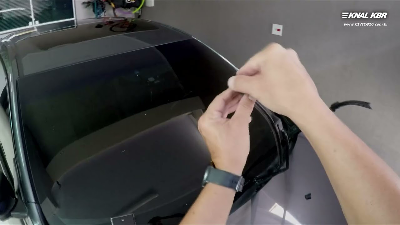 TROCA DO REFIL DO LIMPADOR DE PARABRISA CIVIC G10. ECOMIZE R$280,00 | MOSTRANDO O MARTELINHO DE OURO