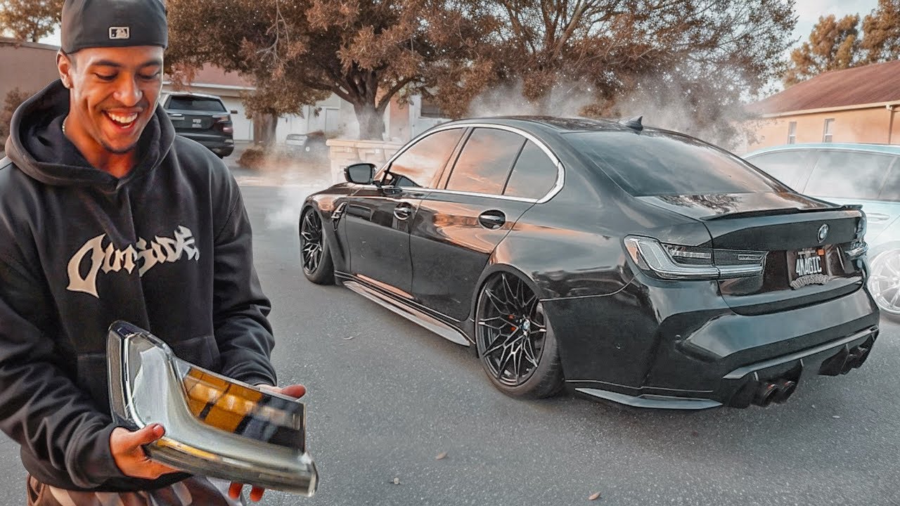 I INSTALLED CLEAR TAIL LIGHTS FOR MY BMW G80 M3