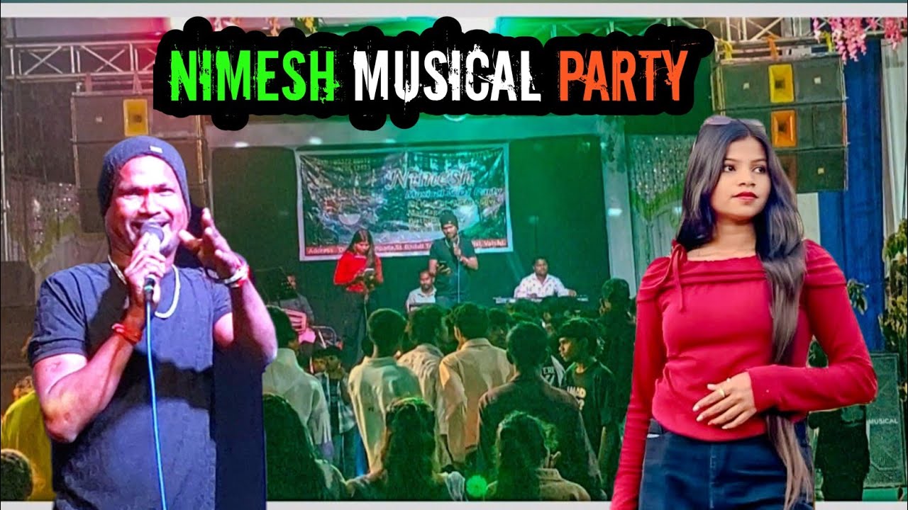 Nimesh musical party🥁🎹 Ashok 🔥Reshma singar Marriage video 📍At.dehali Bodanpada @ajayrockmusical #dj