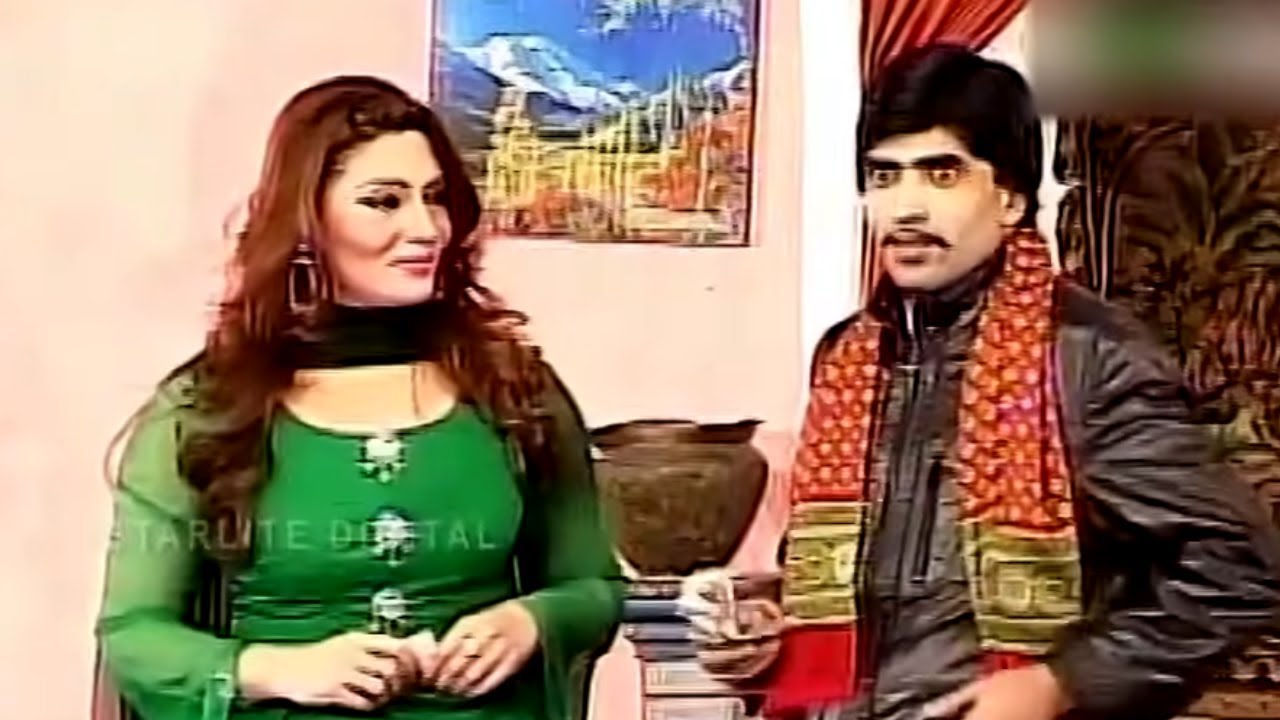 Best Of Zafri Khan and Khushboo With Sajan Abbas Pakistani Stage Drama Comedy Clip