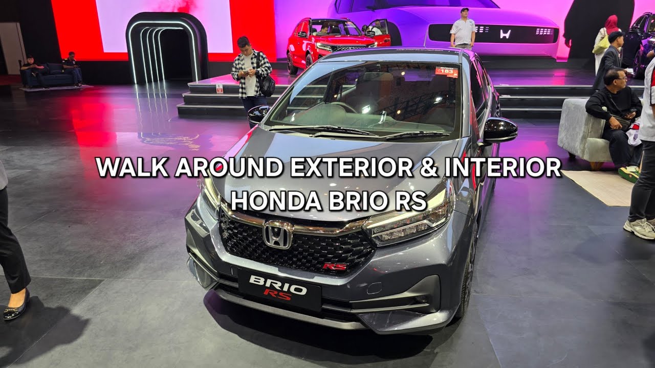 WALK AROUND EXTERIOR & INTERIOR HONDA BRIO RS