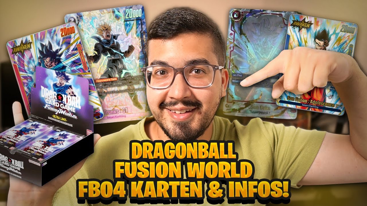 Dragonball Fusion World - FB04 Ultra Limit/Karten & Release! #dragonballsuper #fusionworld #FB04