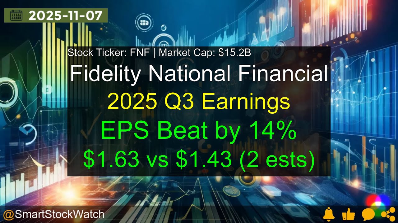 Fidelity National Financial (FNF|$15.2B) - 2025 Q3 Earnings Analysis