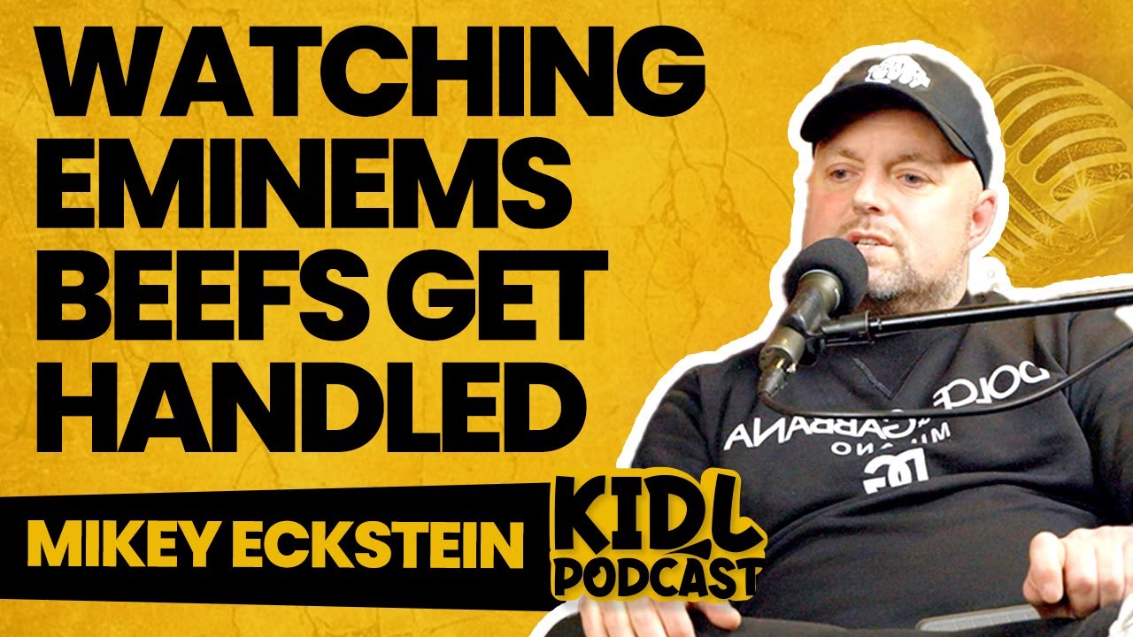 Mikey Eckstein on Eminem Beefs, Proofs Final Days, Needing a Bullet Proof Vest | Kid L Podcast #454