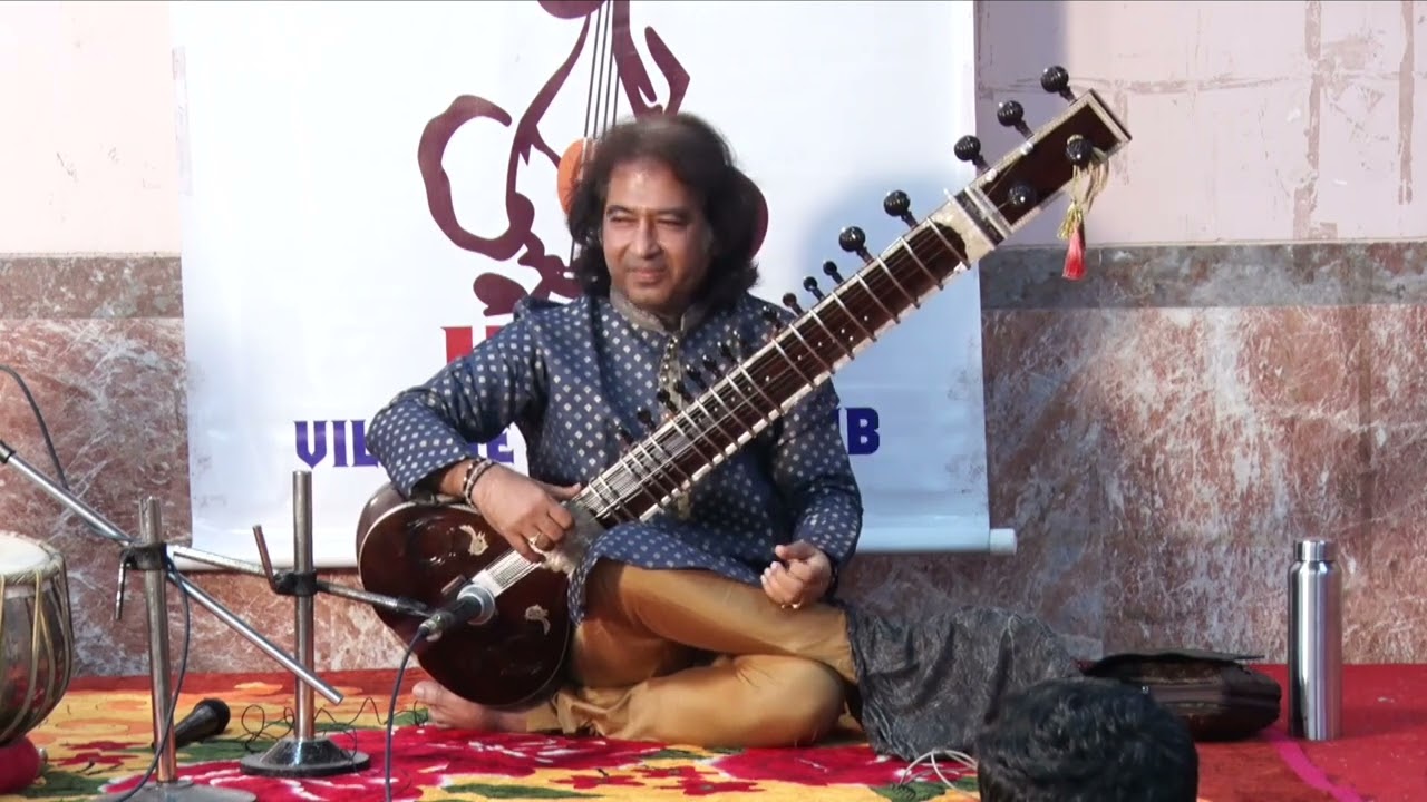 Rag puriya Dhanashree | Rafique Khan sitar | Dr.Aneesh  Pradhan Tabla