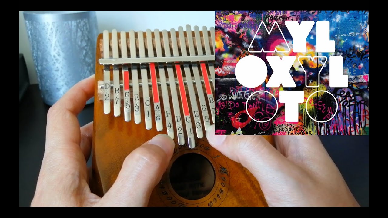 Coldplay - Paradise with tabs [ Kalimba cover ]