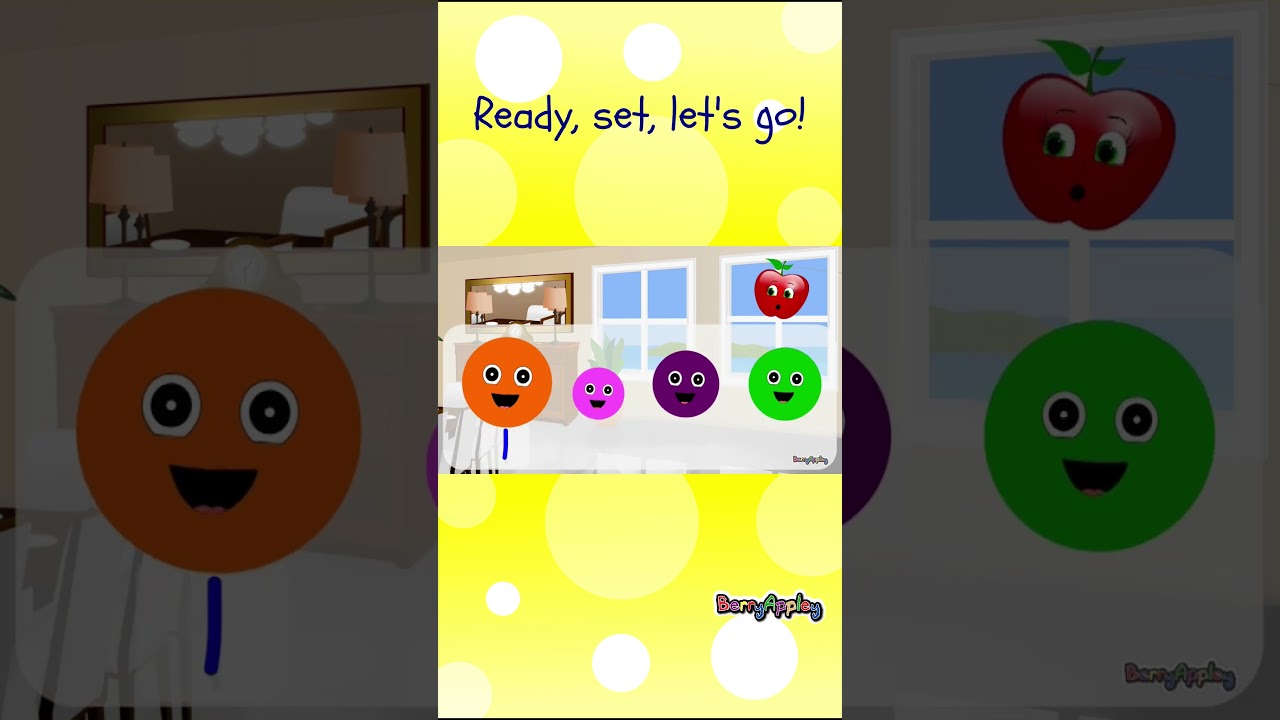 Circle Shape Song | Learn Shapes #Education #Shapes #Kids #English | BerryAppley