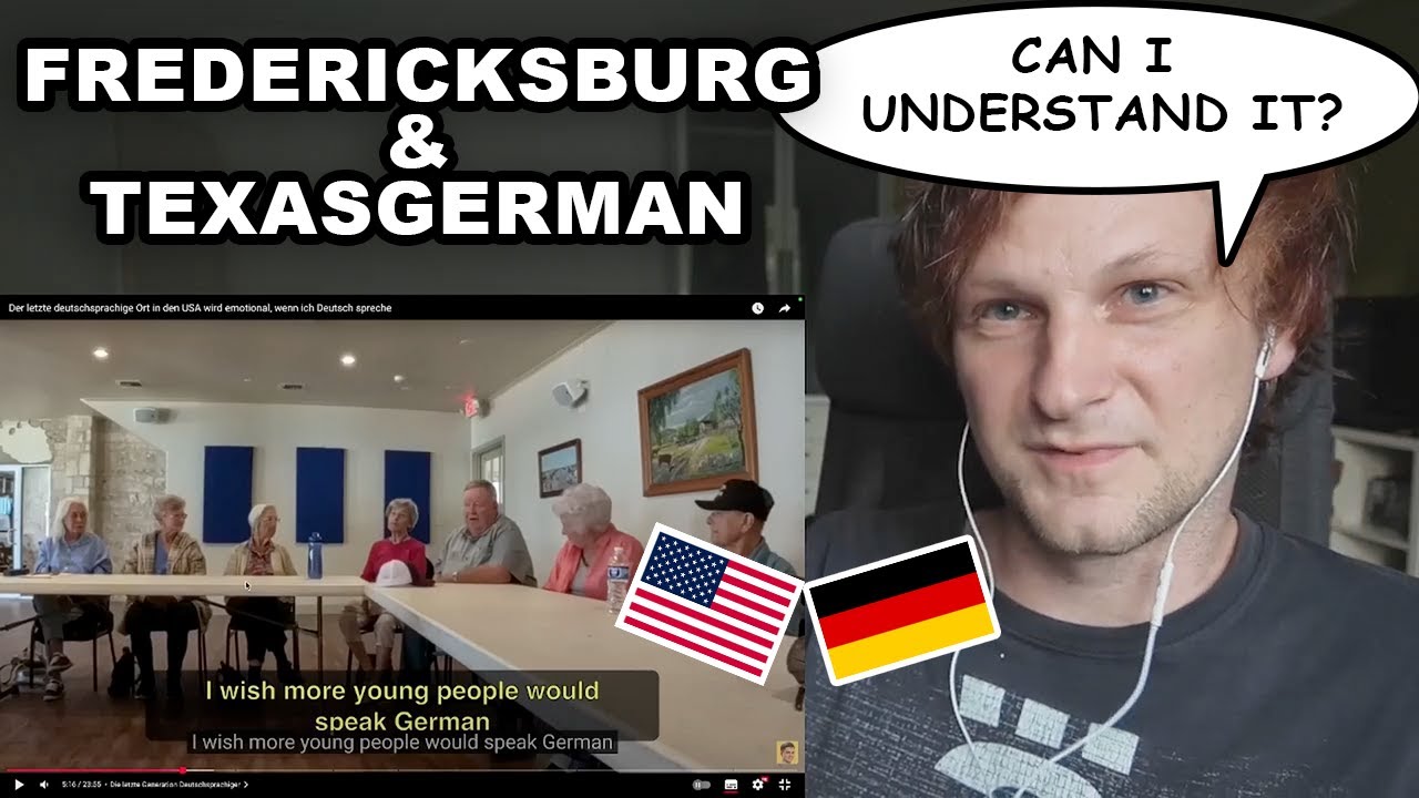 German Reacts to German town Fredericksburg, Texas 🇺🇸 | Hearing Texas German! 🇩🇪