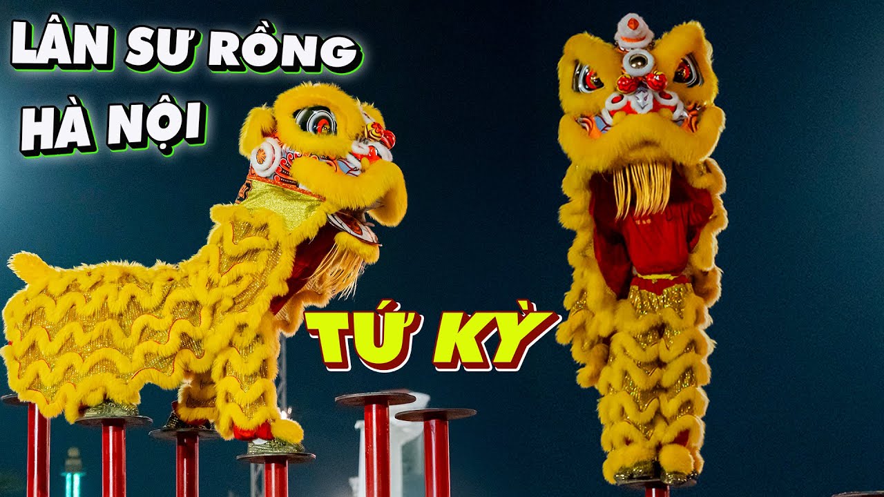 Bình Minh TV | Lân Sư Rồng Tứ Kỳ Hà Nội Múa Quá Đỉnh Cao