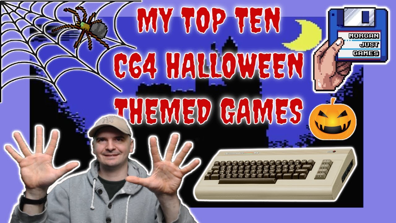 10 лучших игр на тему Хэллоуина для C64 — с комментариями — MJG — Десять лучших