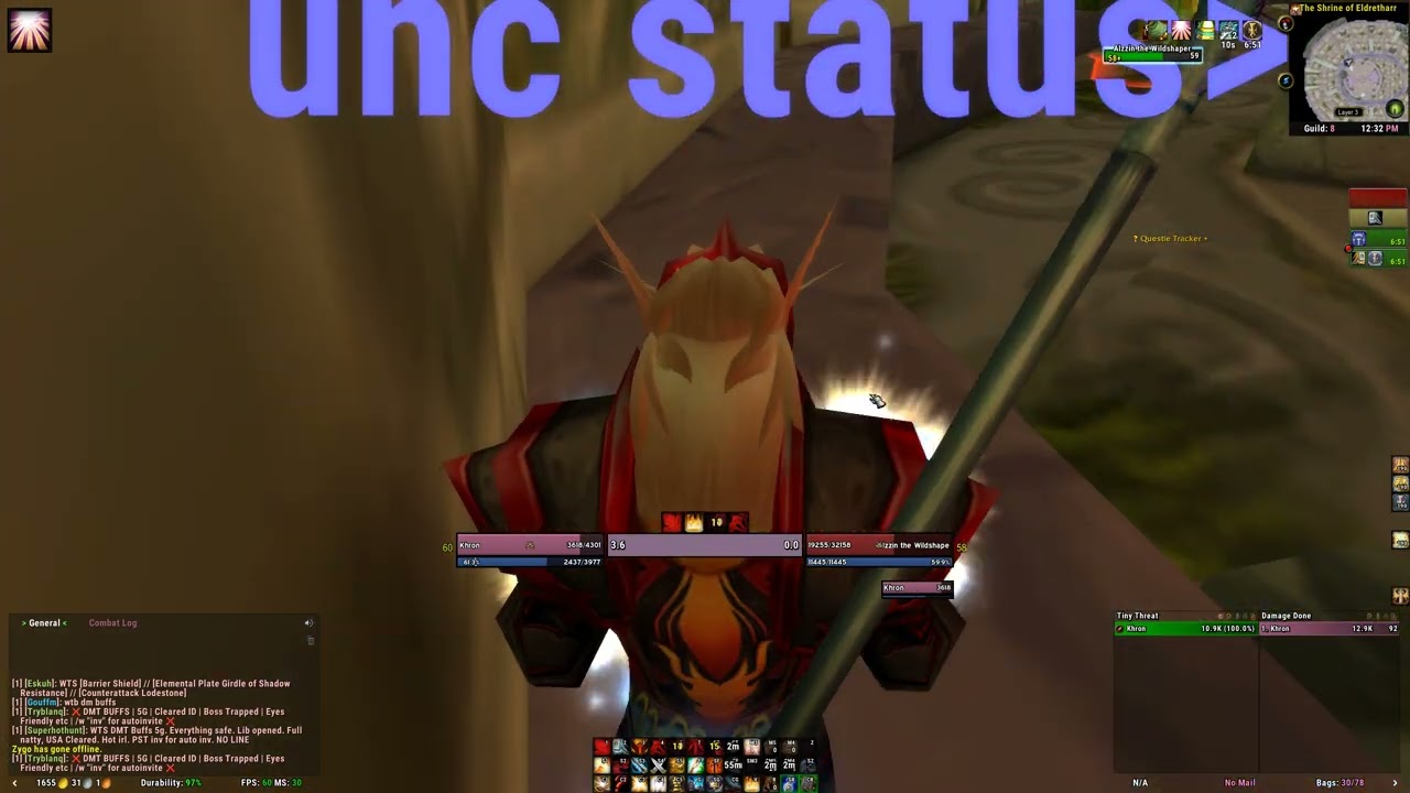 TBC Anniversary - DM:E Paladin Solo Jump Run (w/ anti-boosting mechanics)