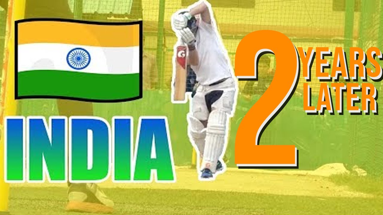 BATTING IN INDIA | REVIEWING MY FIRST NET SESSION TWO YEARS LATER
