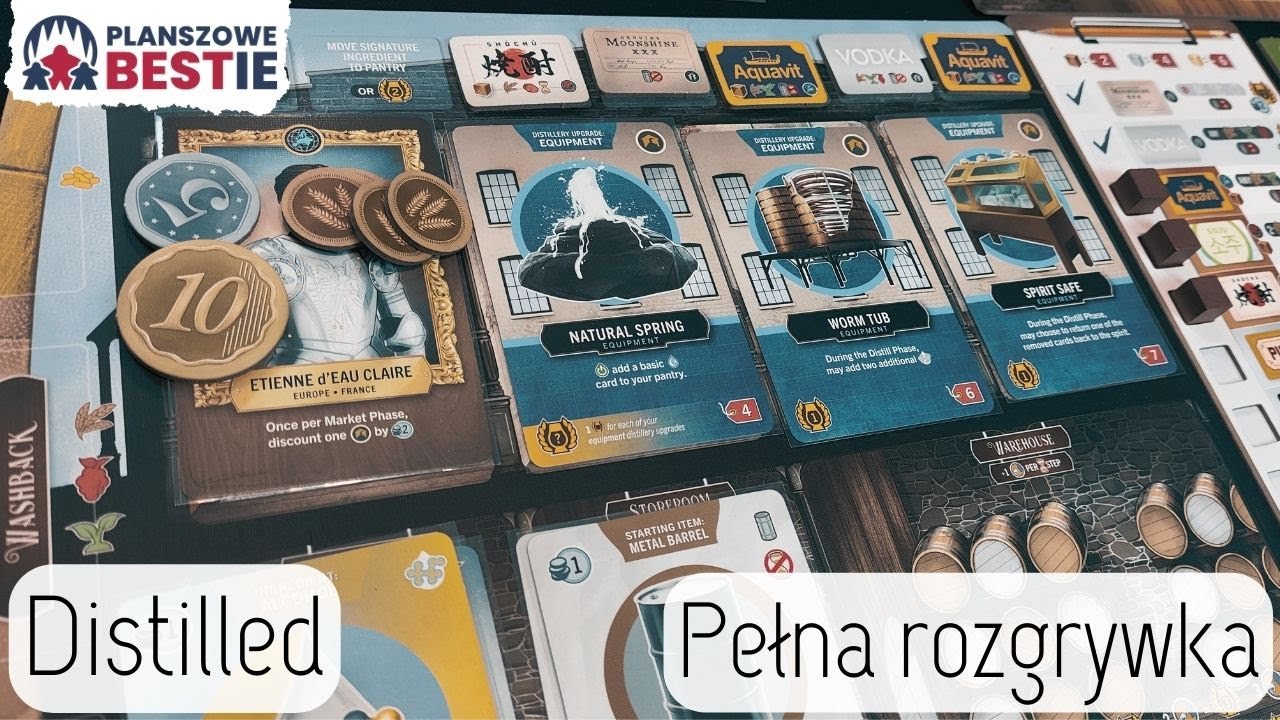 Planszowe Bestie #408 - Distilled (Destylaty) - pełna rozgrywka - 16.07.2024