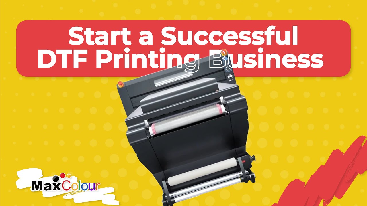 How to Start a Successful DTF Printing Business with MaxColour  | MaxLaser South Africa