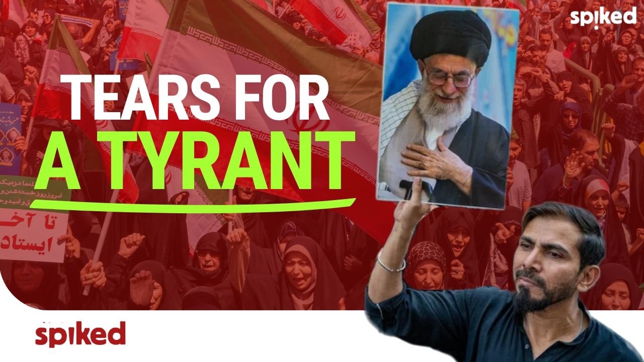 Why are British students mourning the ayatollah?