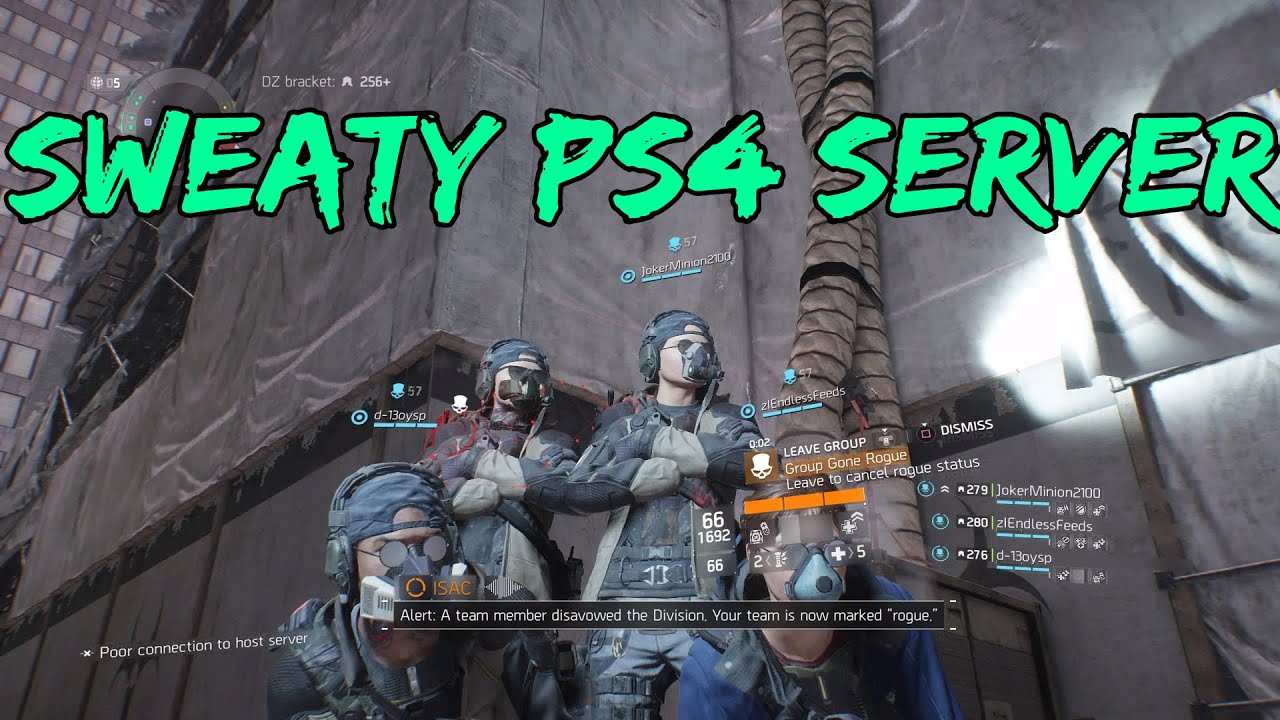 THIS is a PS4 Sweaty Server ll The Division ll GourmetJayy