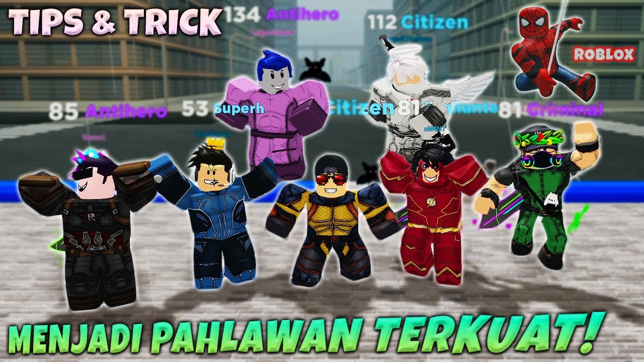 SUPER HERO! Perjuangan Menjadi PAHLAWAN PRO Dan Terkuat