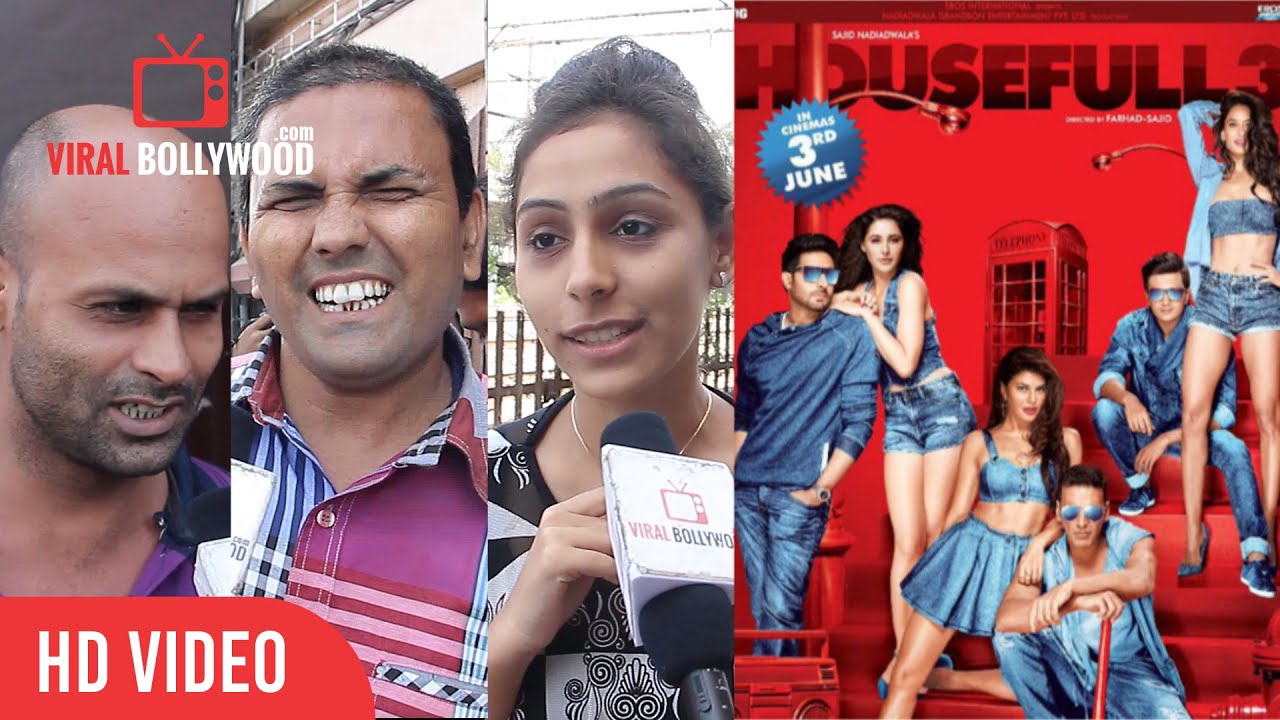 Housefull 3 Full Movie Review | Public Review | First Day First Show | Akshay, Abhishek, Riteish