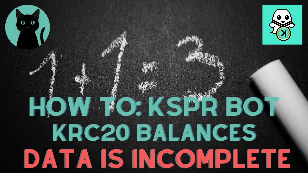 Бот KSPR и ваш баланс KRC20, все ли правильно?