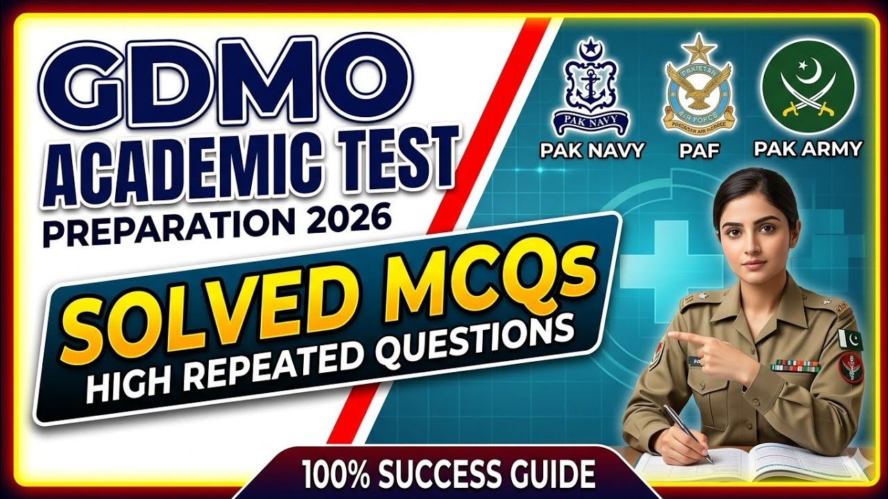 Подготовка к экзаменам GDMO Academic 🎖️ 2026 | Решенные вопросы с множественным выбором для ВМС П...