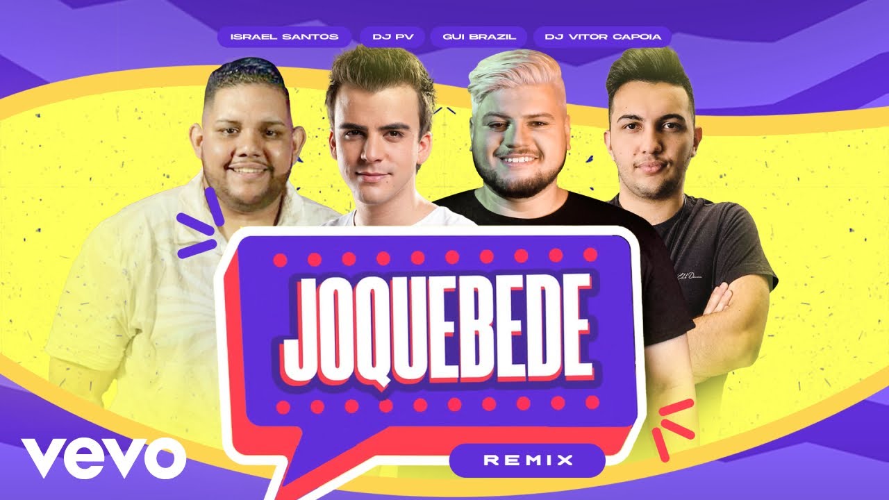 DJ PV, Gui Brazil, DJ Vitor Capoia - Joquebede (Remix) (Lyric Video) ft. Israel Santos