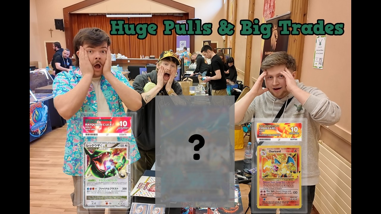 Can't believe what was pulled at my table! Huge trades! Antrim Card Club March 2026 I Vendor POV