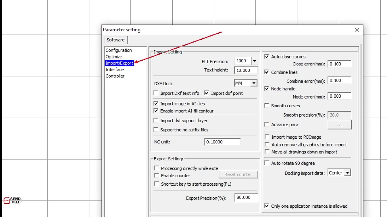 RDWorks-Configuración-Conexión USB