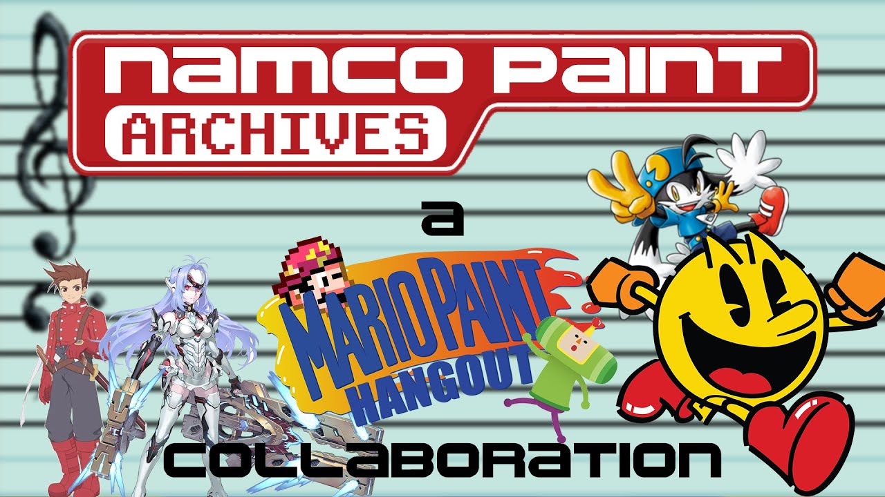 Namco Paint Archives ~ A Mario Paint Hangout Collaborative Medley