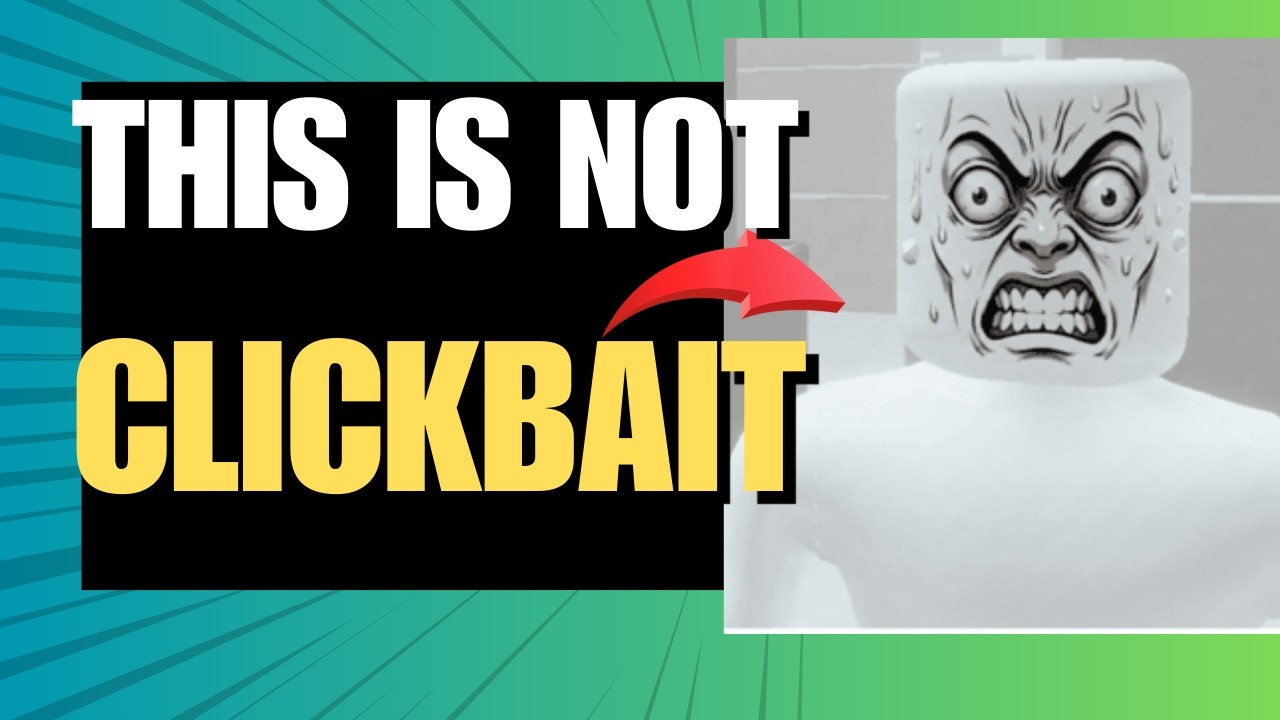 THIS IS NOT CLICKBAIT