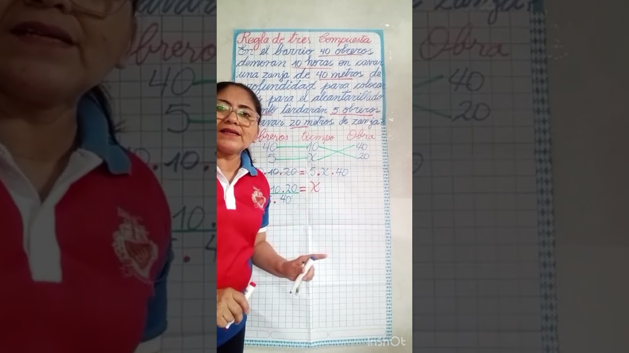 Tarea Practica 3 /Didáctica de la matemática (Regla de Tres Compuesta)