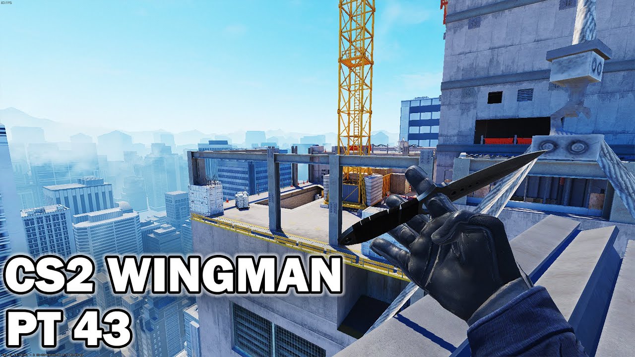 CS2 Wingman To GLOBAL ELITE #43 (Vertigo) Full Gameplay)