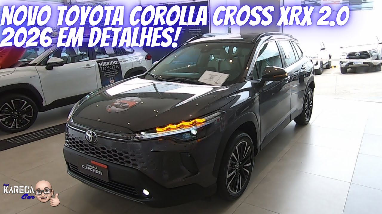 NOTO TOYOA COROLLA CROSS XRX 2026 EM DETALHES!!