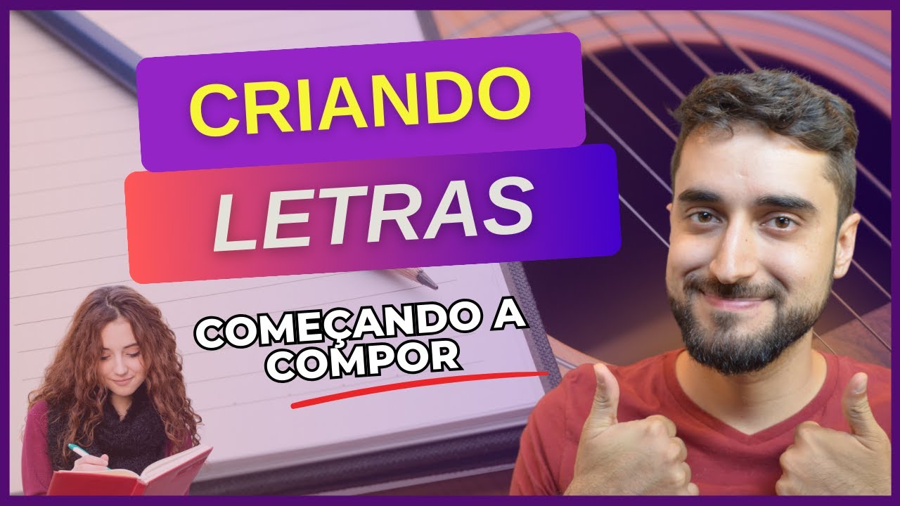 Como ESCREVER uma LETRA DE MÚSICA MASSA do ZERO ABSOLUTO