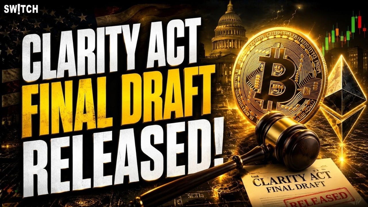 Crypto Market Pulse: Clarity Act Final Draft Released!। Top News of The Day। Powered by CoinSwitch