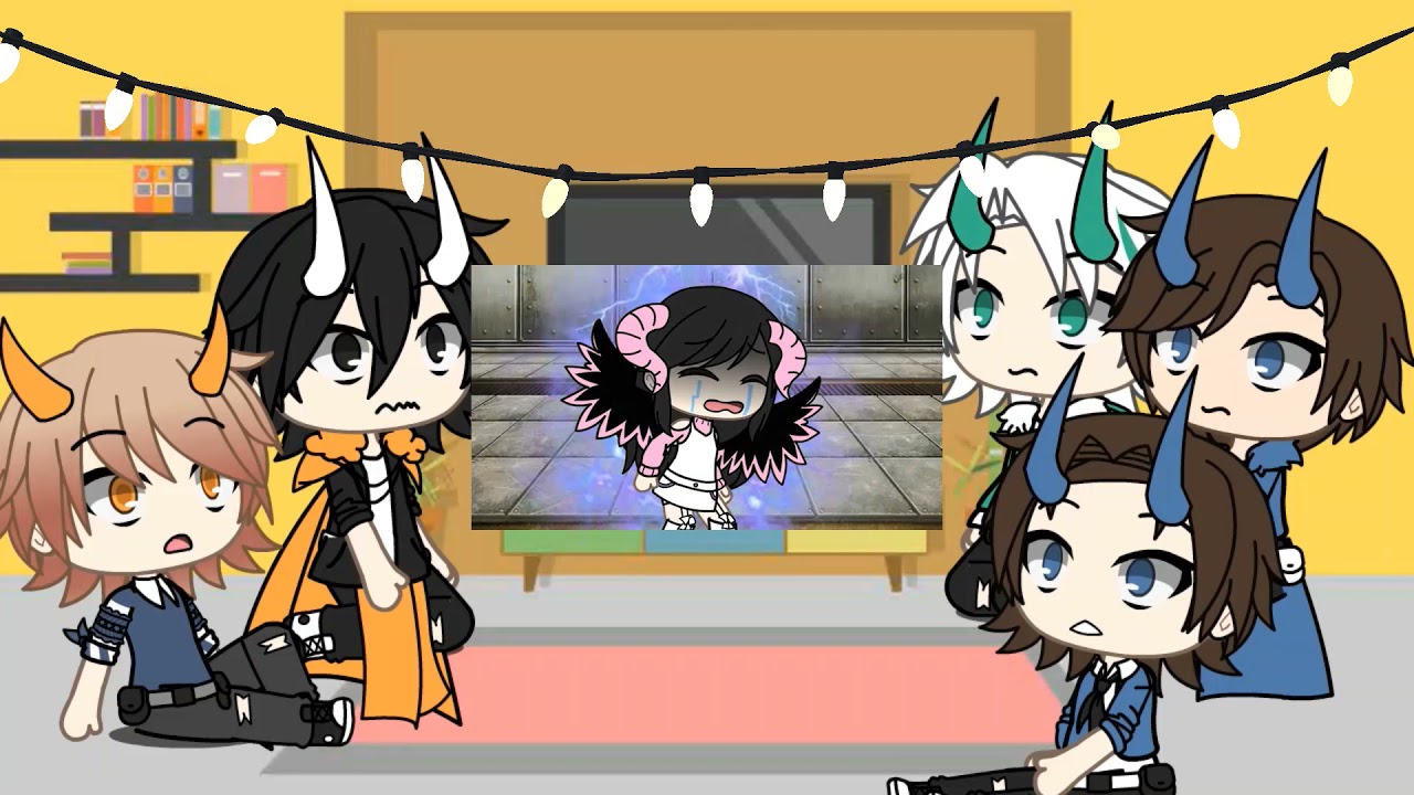 Reaction video [] Daemos boy's react to Ava's meme [] My Inner Demons [] Credits: Bubble Berry []