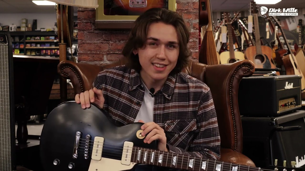 Dirk Witte - 2016 Gibson Les Paul 60's Tribute HP (High Performance) Satin Ebony