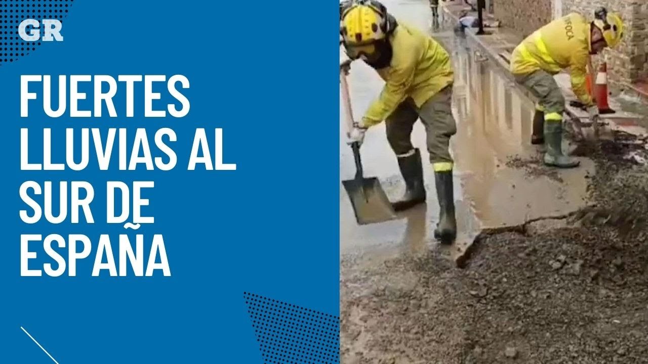 Fuertes lluvias al sur de Espa&ntilde;a