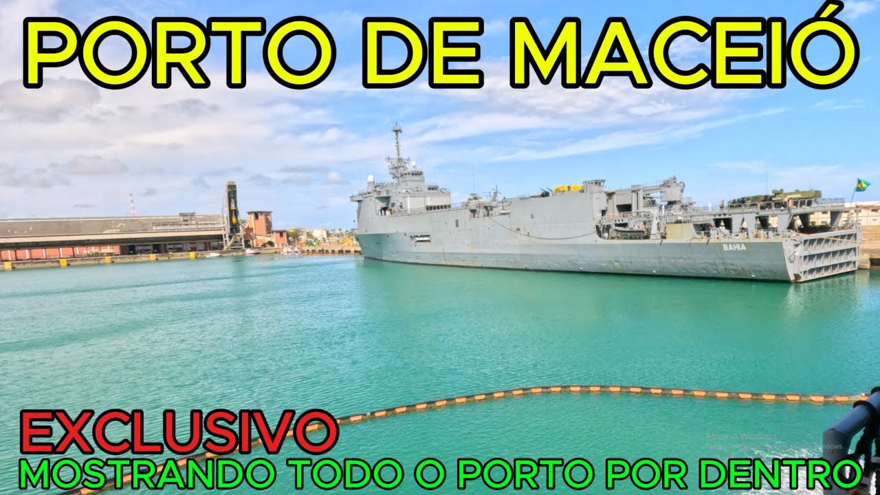 PORTO DE MACEIÓ | MOSTRANDO TUDO DO PORTO | Maceió - AL | 4K UHD