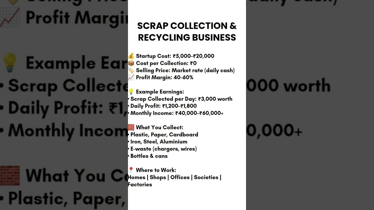 How To Start Scrap Collection Services In India In 2026? Step-By-Step Complete Guide ♻️