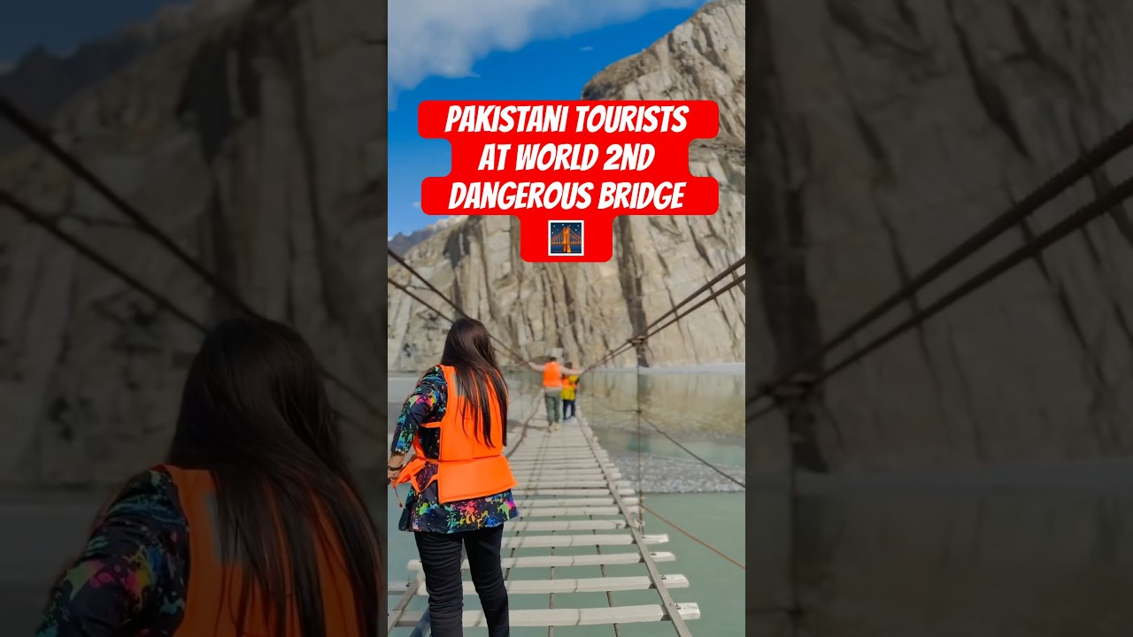 Tourists at Hussaini Bridge #shorts #viral #shortvideo #youtube #hussainibridge #trend #fyp #video